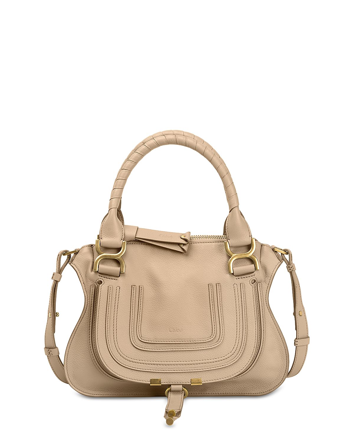 Chloe Marcie Small Leather Satchel