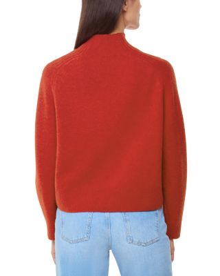 Funnel Neck Wool Sweater