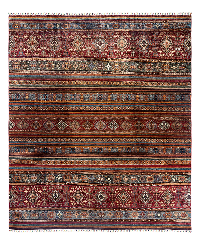 Bloomingdale's Tribal M1999 Area Rug, 8'4 X 9'10 In Red