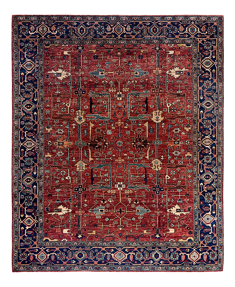 Bloomingdale's Serapi M1999 Area Rug, 8'1 X 9'11 In Red