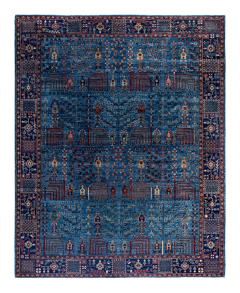 Bloomingdale's Serapi M1999 Area Rug, 9'3 X 11'10 In Light/blue