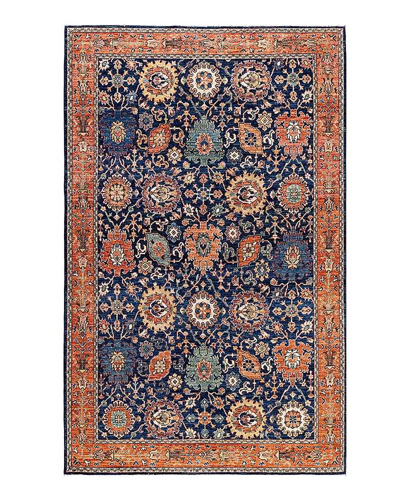 Bloomingdale's Serapi M1999 Area Rug, 5'9 X 9'4 In Blue