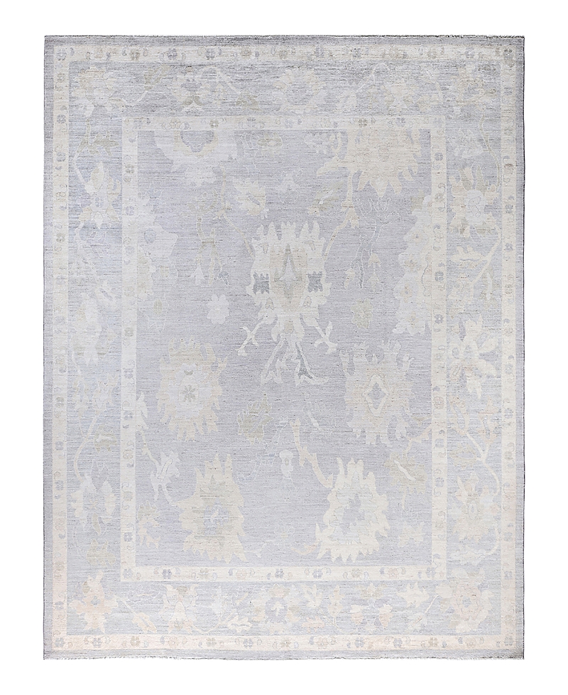 Bloomingdale's Oushak M1999 Area Rug, 9' X 11'9 In Light/grey