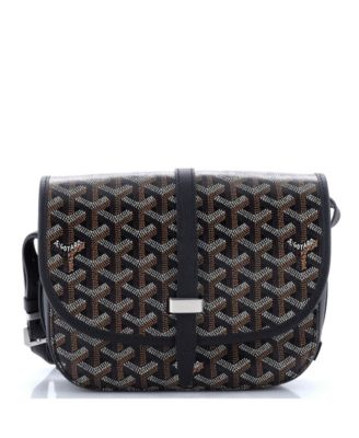 Pre-Owned Goyard Pm Belvedere Ii Messenger Bag Coated Canvas