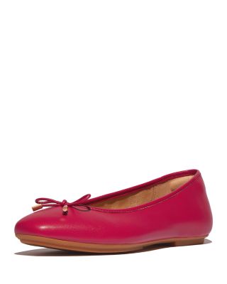 Women's Delicato Bow Soft Ballerina Flats