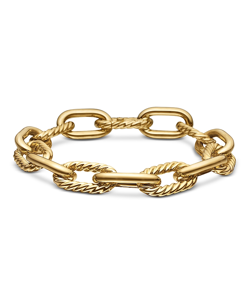 David Yurman Dy Madison Chain Bracelet in 18K Yellow Gold, 11mm