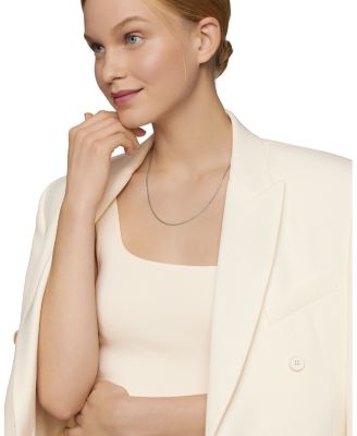 Baby Box Chain with Gold 18", 1.5mm