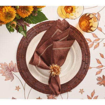 Wood Matrix Placemat, Set of 2