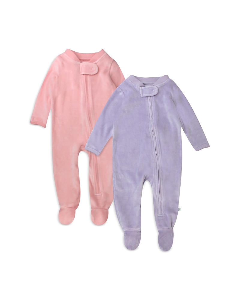 HONEST BABY UNISEX VELOUR FOOTIE, SET OF 2 - BABY