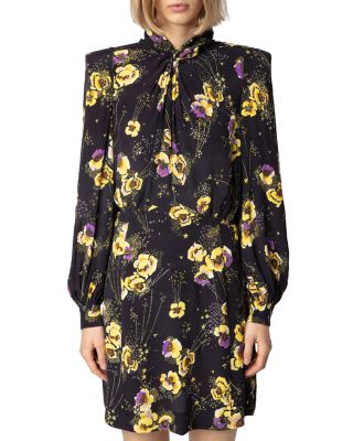 Zadig & Voltaire - Ryda Crepe Yoko Strass Noir Dress