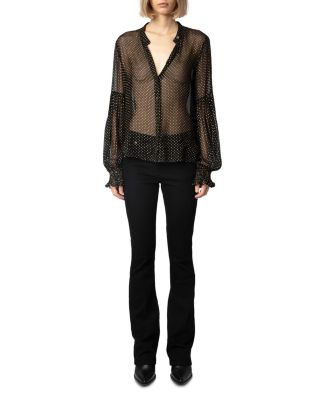 Tandy Mousseline Sparkle Top