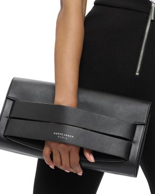 Etta Leather Clutch