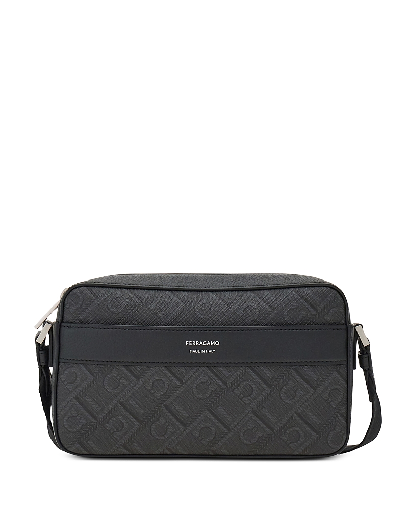 Ferragamo Monogram Shoulder Bag Rectangular Shape In Multi