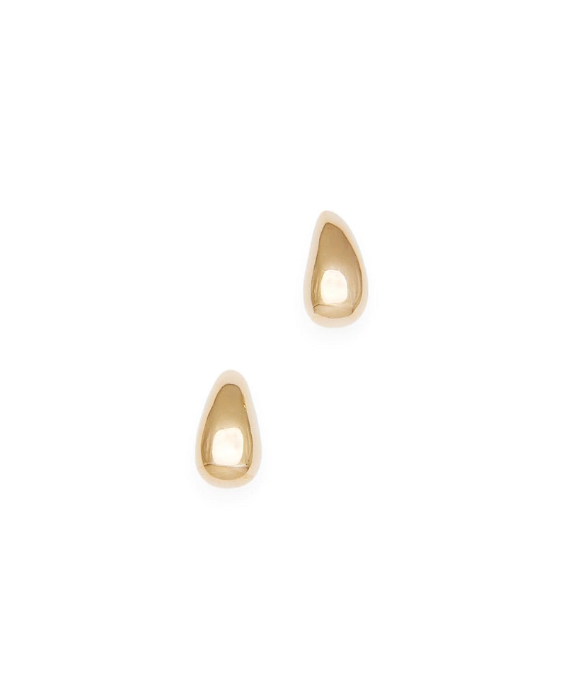 Deux Lions Jewelry Mini Honeydrop Earrings in Gold