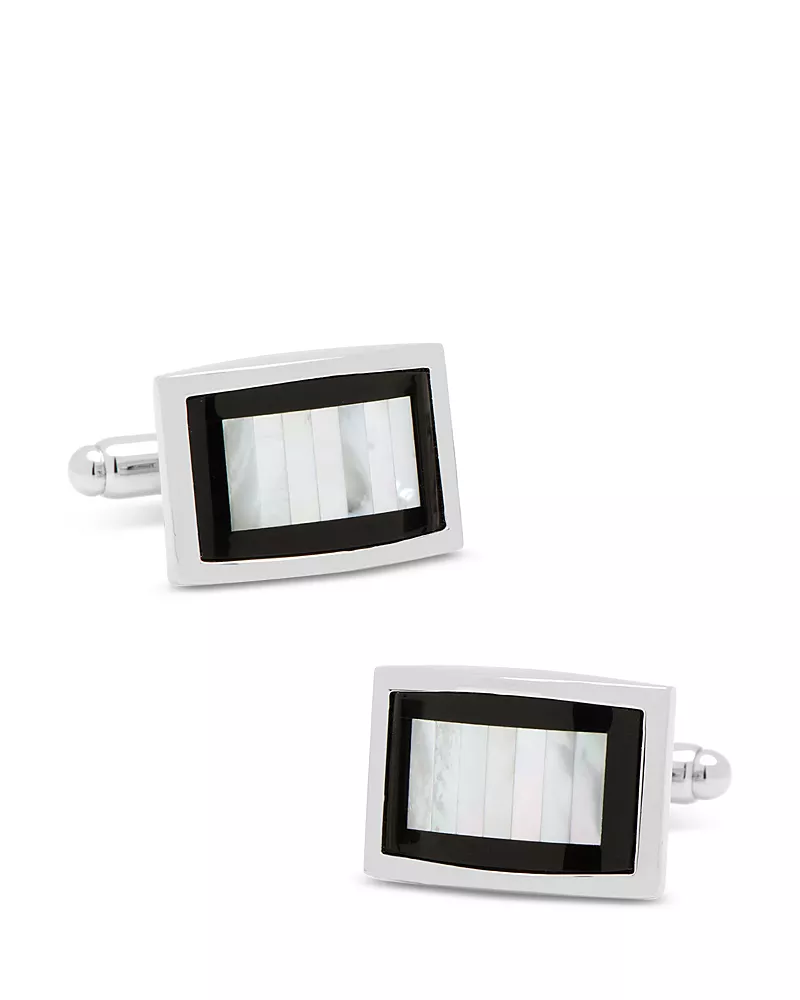 Cufflinks Inc Onyx & Mother of Pearl Cufflinks