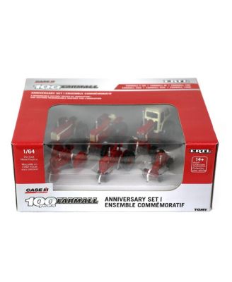  1/64 Farmall 100th Anniversary Tractor Set 14 - Ages 5-7