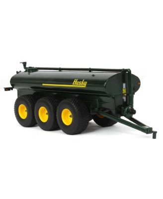  DCP 1/64 Husky Metallic Green Tri-Axle Slim Line Liquid Manure Spreader 60-1590 14 - Ages 5-7