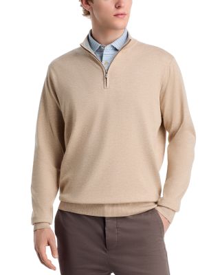 Peter Millar - Crown Coolspun Cotton Quarter Zip Sweater