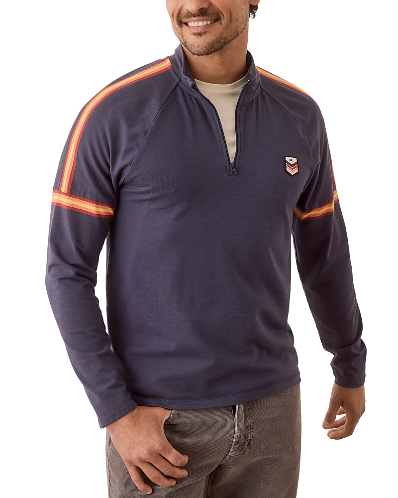 MARINE LAYER CLAYTON QUARTER ZIP SWEATSHIRT