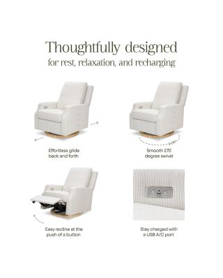 Crewe Electronic Recliner & Swivel Glider