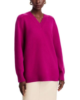 Theory - Karenia Wool Cashmere V Neck Sweater