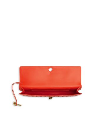 Andiamo Intrecciato Leather Clutch