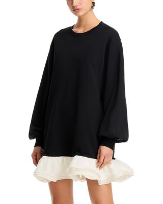 Cinq à Sept - Oakley Contrast Hem Sweater Dress