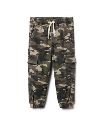 Janie and Jack Boys' Camo Cargo Pull On Jogger - Baby, Little Kid, Big Kid