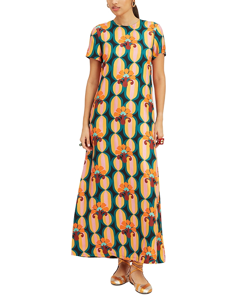 La DoubleJ Swing Dress in Arcturus Blue Petro