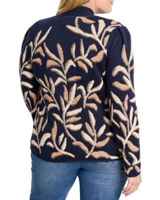 Midnight Fern Cardigan