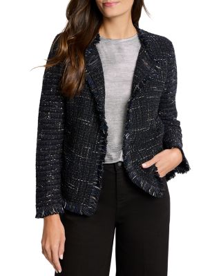 NIC+ZOE - Nightfall Fringe Knit Jacket