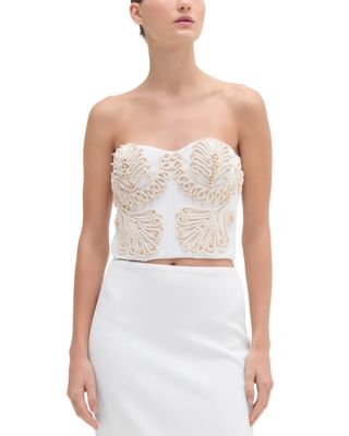 PatBO - Dune Embellished Top