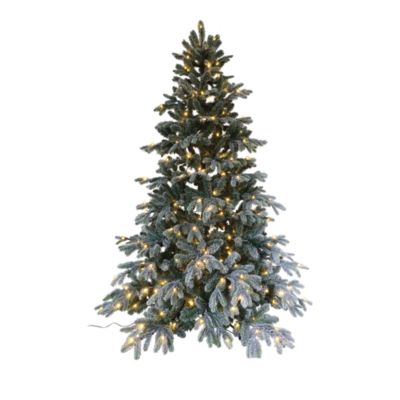 Lighted and Frosted 7 ft. Christmas Tree