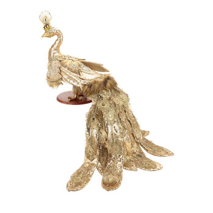 48" Gold Peacock