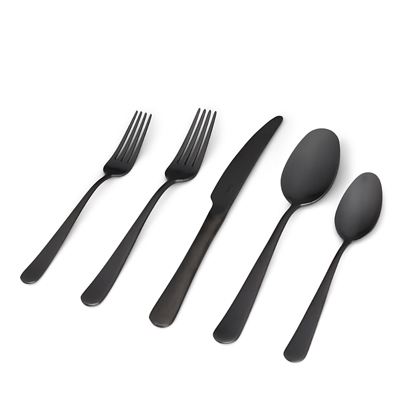 Fable Flatware Set In Charcoal
