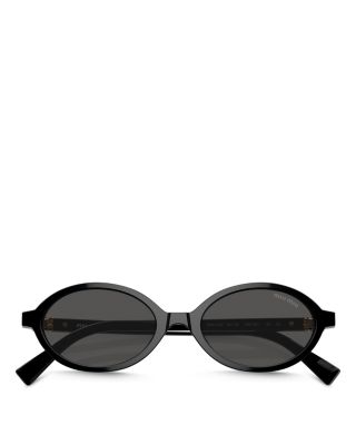 Regard Oval Sunglasses, 50mm