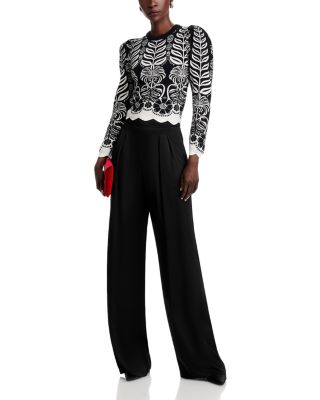 Ainika Puffed Shoulder Sweater