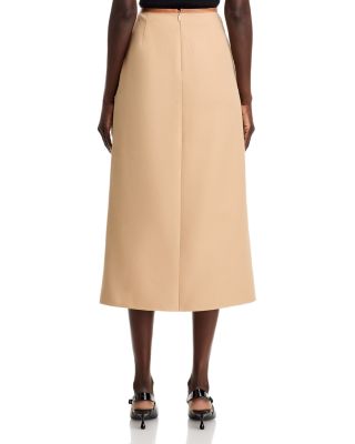 Reversible Wide Notch Lapel Jacket & Skirt