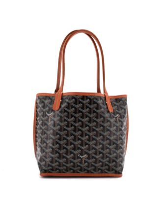 Pre-Owned Goyard - Mini Anjou Reversible Tote Coated Canvas