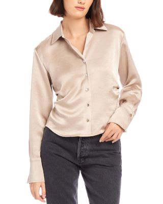 Fifteen Twenty - Tawnie Side Pleat Shirt
