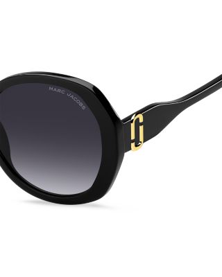 MARC JACOBS Oval Sunglasses, 55mm | Bloomingdale display picture 3