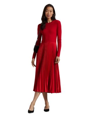 Ralph Lauren - Sweater Bodice Long Sleeve Dress