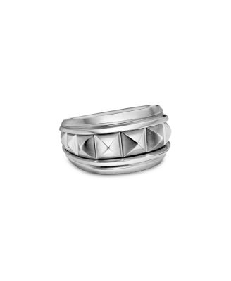 David Yurman - Men's Sterling Silver Pyramid Ring