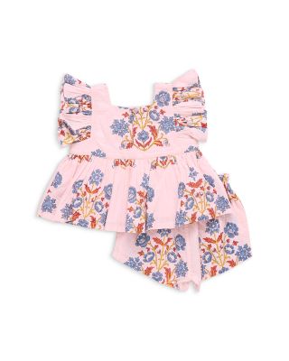Girls' Elise Floral Shorts Set - Baby  