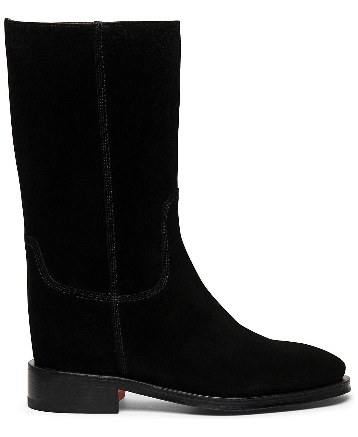 Santoni Women's Fleeces Suede Boot