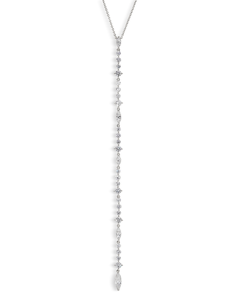 NADRI CASSI CUBIC ZIRCONIA LARIAT NECKLACE, 14-17