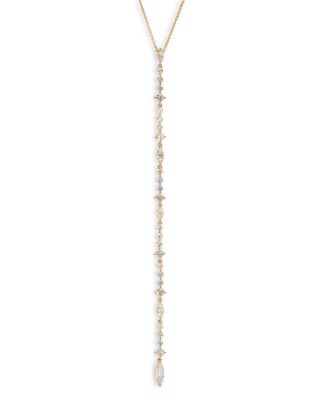 Nadri Cassi Cubic Zirconia Lariat Necklace, 14-17