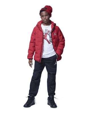 Boys' Welded Jordan Quilted Jacket - Big Kid  