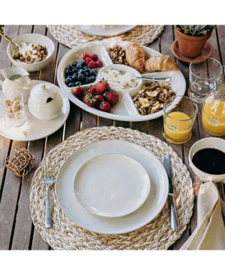 Puro Whitewash 16 Piece Dinnerware Set