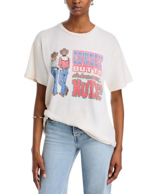 RE/DONE - Boyfriend Cowboy Butts Tee